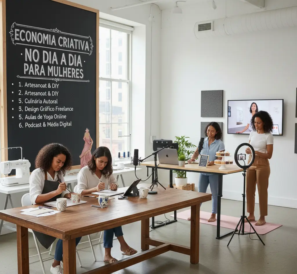 Atividades fáceis e rentáveis para mulheres