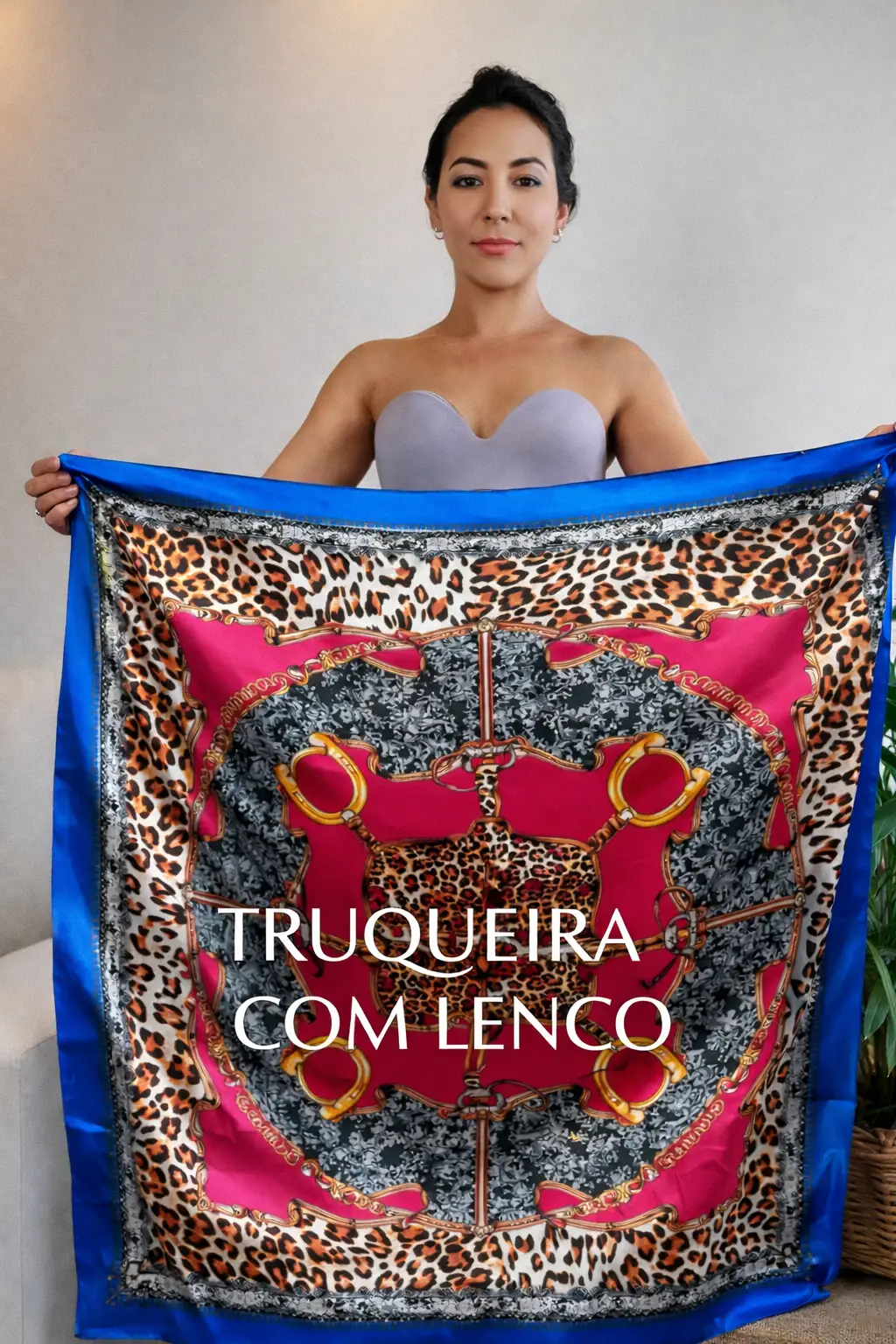 COMO FAZER UM CROPPED COM LENÇO