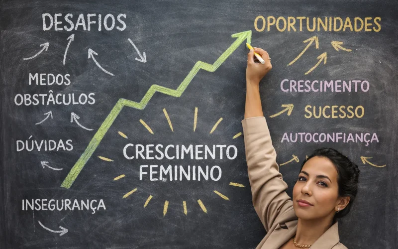 Como transformar desafios em oportunidades de crescimento pessoal e feminino